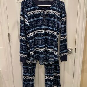 Nautica 2-pc Fleece Pajamas